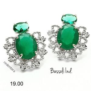 Earrings Semi Jewerly